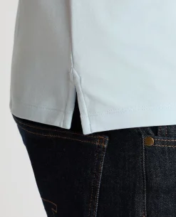 Tapered Fit Cotton-Stretch Polo Shirt