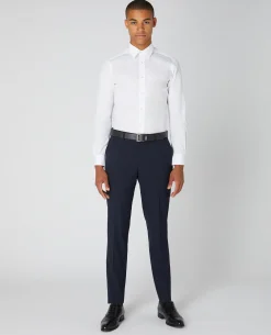 Tapered Fit Formal Trousers