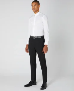 Tapered Fit Formal Trousers