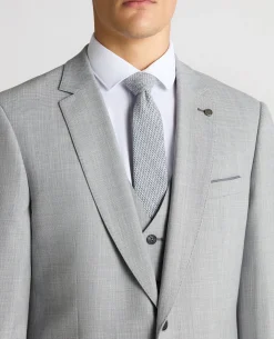Tapered Fit Micro Houndstooth Suit
