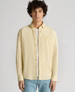 Tapered Fit Oxford Cotton Shirt