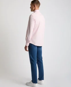 Tapered Fit Oxford Cotton Shirt