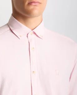 Tapered Fit Oxford Cotton Shirt