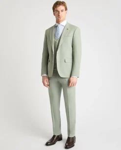 Tapered Fit Peak Lapel Suit