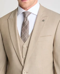 Tapered Fit Peak Lapel Suit