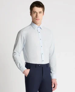 Tapered Fit Pure Cotton Shirt