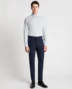 Tapered Fit Pure Cotton Shirt