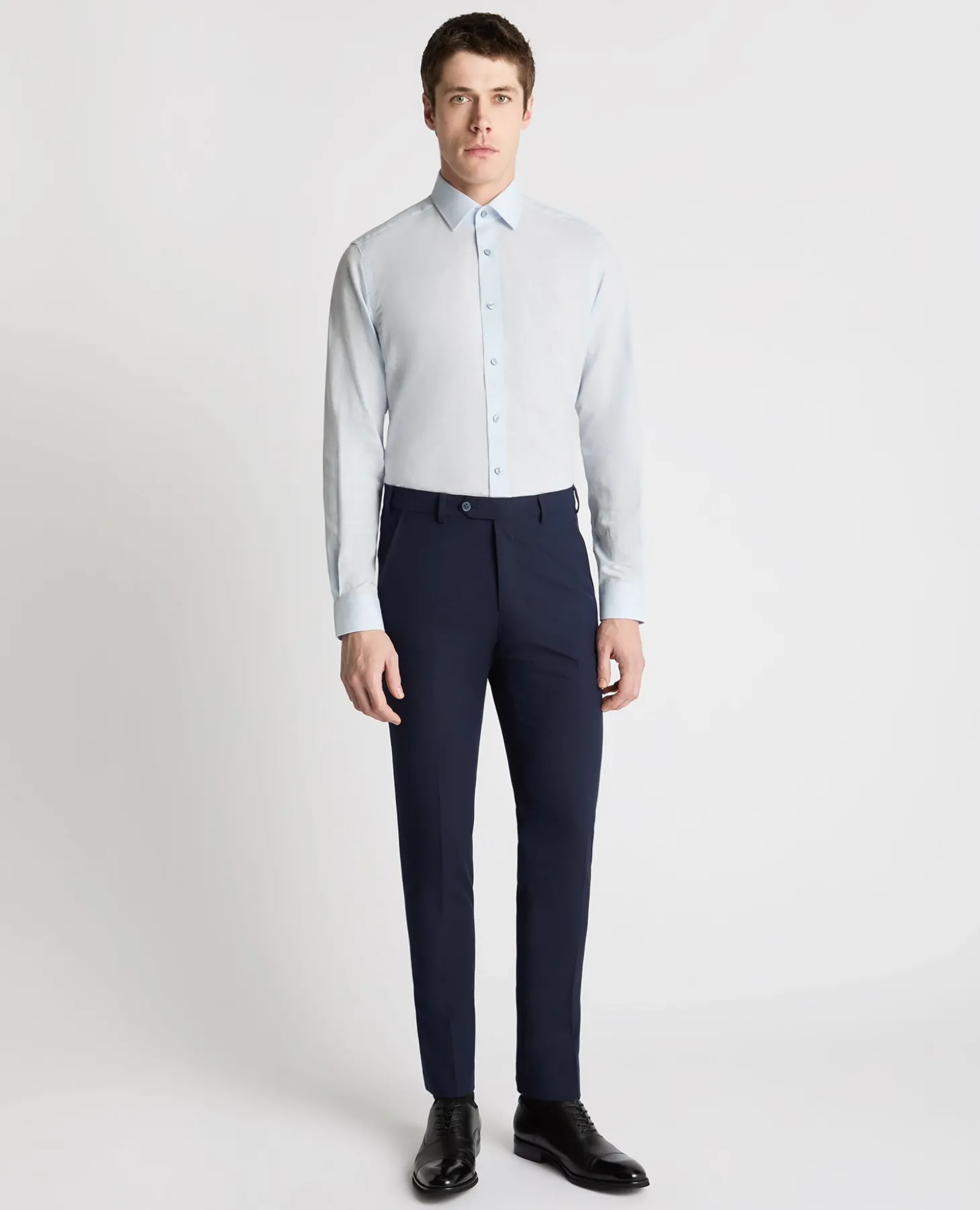 Tapered Fit Pure Cotton Shirt