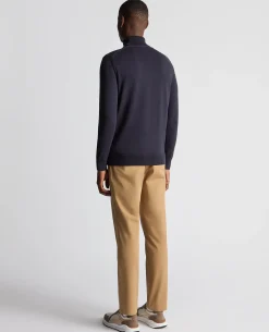 Tapered Fit Roll Neck Sweater