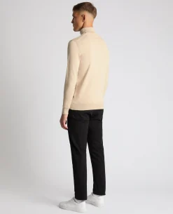 Tapered Fit Roll Neck Sweater