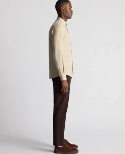 Tapered Fit Soft Cotton Shirt