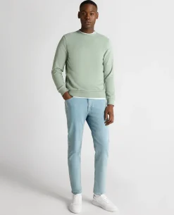 Tapered Fit Soft Touch Cotton-Blend Sweatshirt