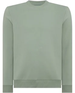 Tapered Fit Soft Touch Cotton-Blend Sweatshirt