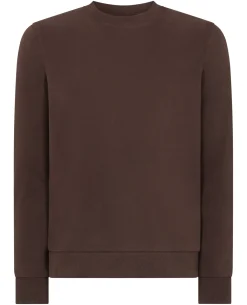 Tapered Fit Soft Touch Cotton-Blend Sweatshirt