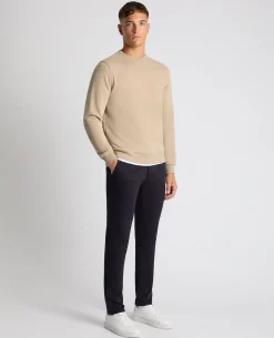 Tapered Fit Soft Touch Cotton-Blend Sweatshirt