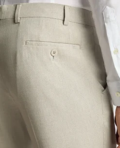 Tapered Fit Stretch Formal Trousers