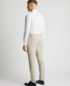 Tapered Fit Stretch Formal Trousers