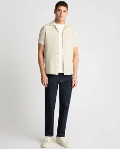 Tapered Fit Textured Shirt