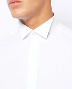 Tapered Fit Wing Collar Shirt