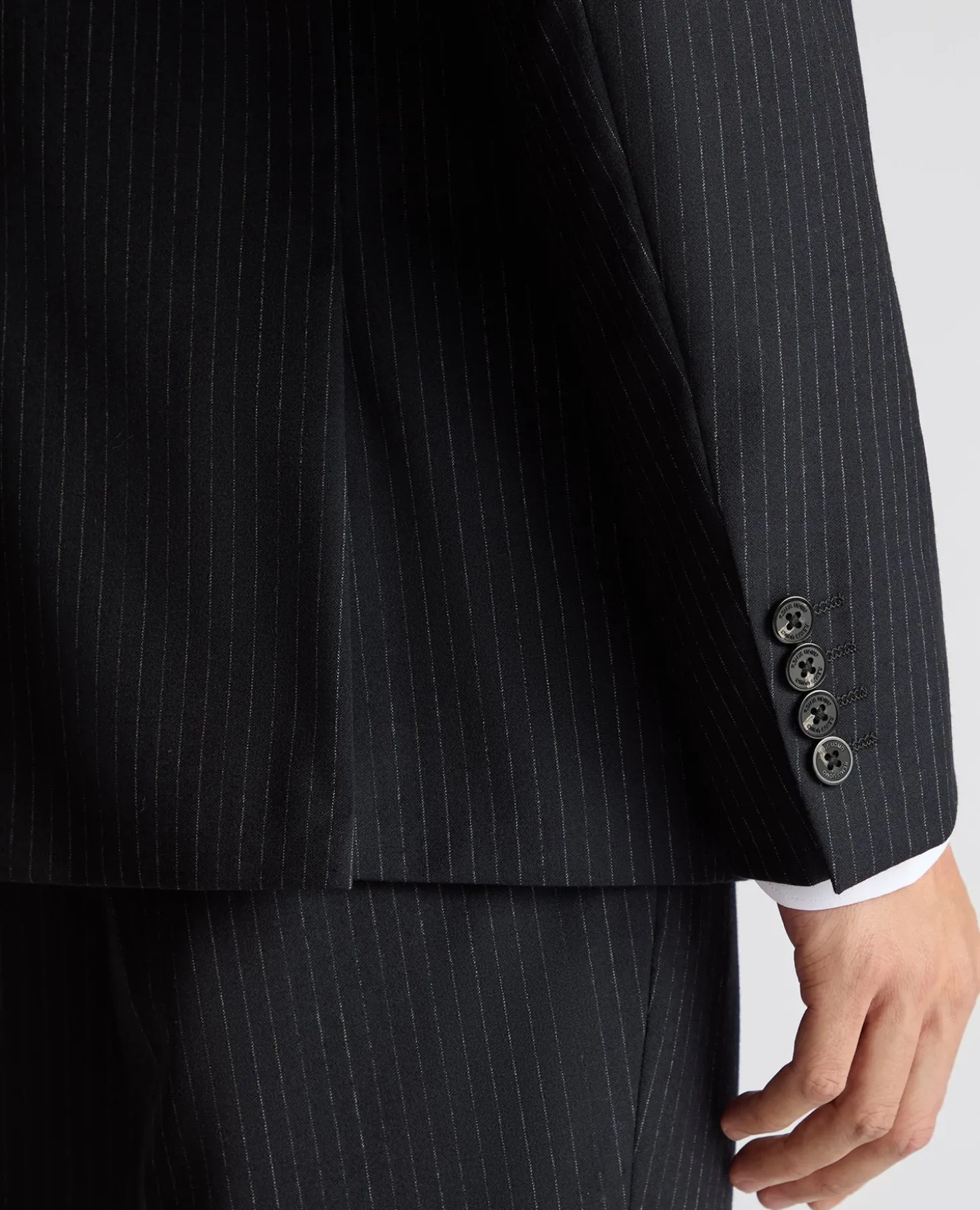 Tapered Fit Wool Rich Suit