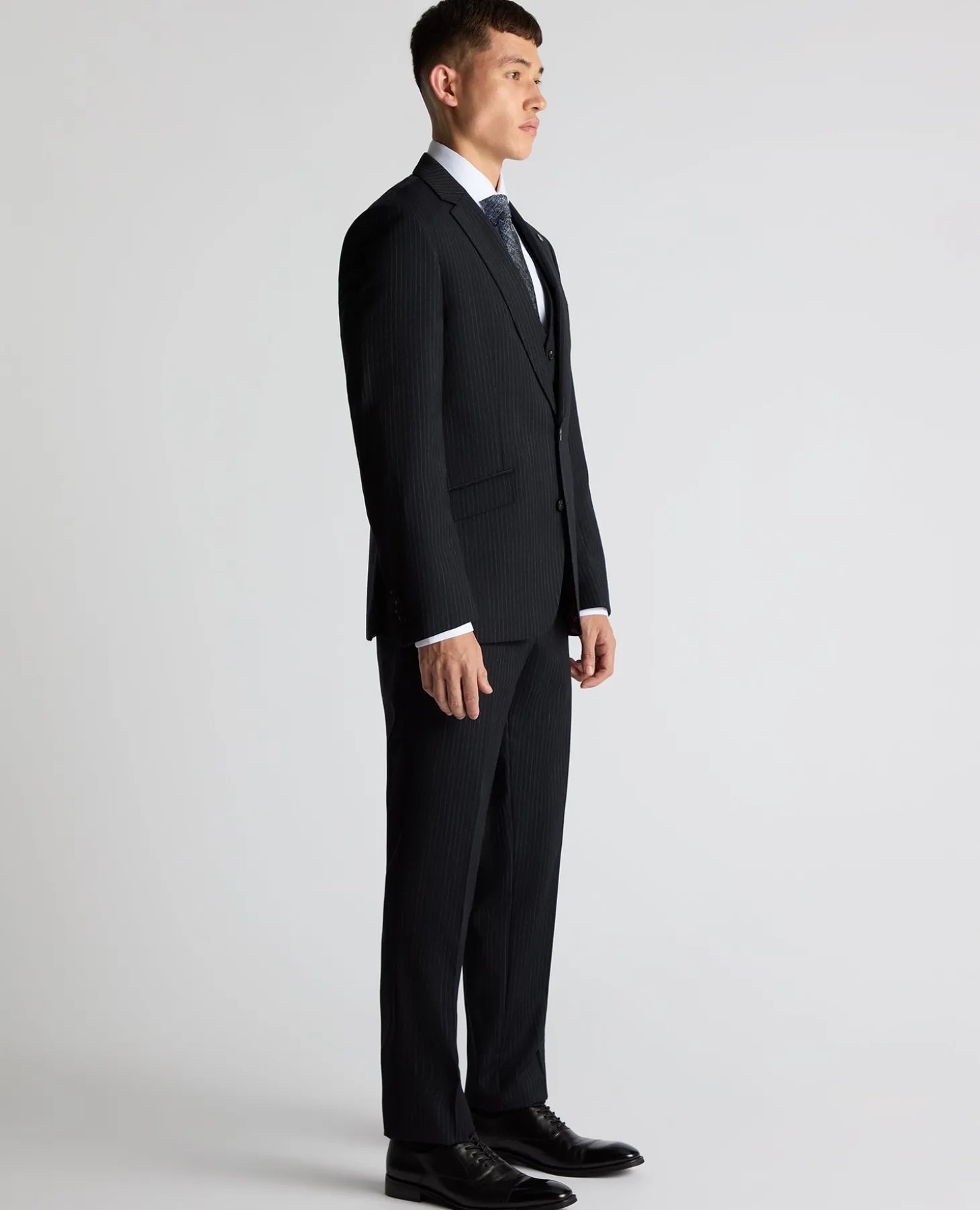 Tapered Fit Wool Rich Suit