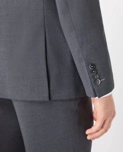 Tapered Fit Wool-Blend Mix and Match Suit