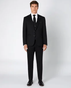 Tapered Fit Wool-Blend Mix and Match Suit