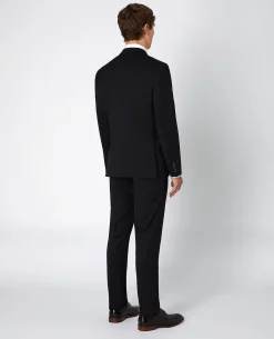 Tapered Fit Wool-Blend Mix and Match Suit