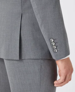 Tapered Fit Wool-Blend Stretch Mix and Match Suit