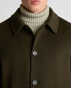 Tatum Relaxed Fit Wool Rich Overcoat