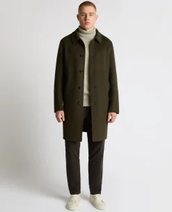 Tatum Relaxed Fit Wool Rich Overcoat