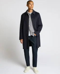 Tatum Relaxed Fit Wool Rich Overcoat