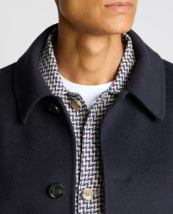 Tatum Relaxed Fit Wool Rich Overcoat