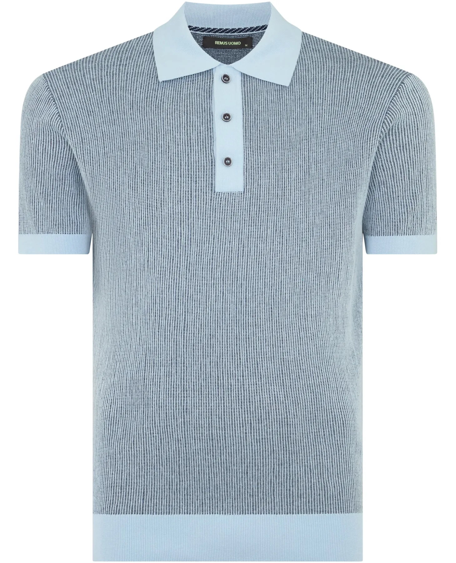 Textured Knit Polo